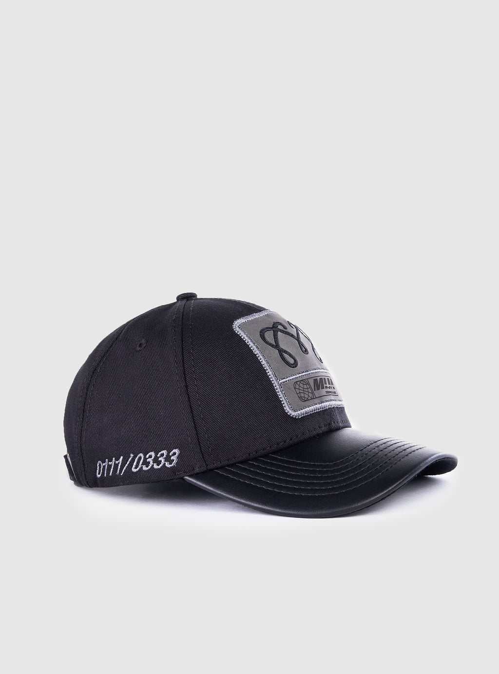 Cap Black Monogram - Black