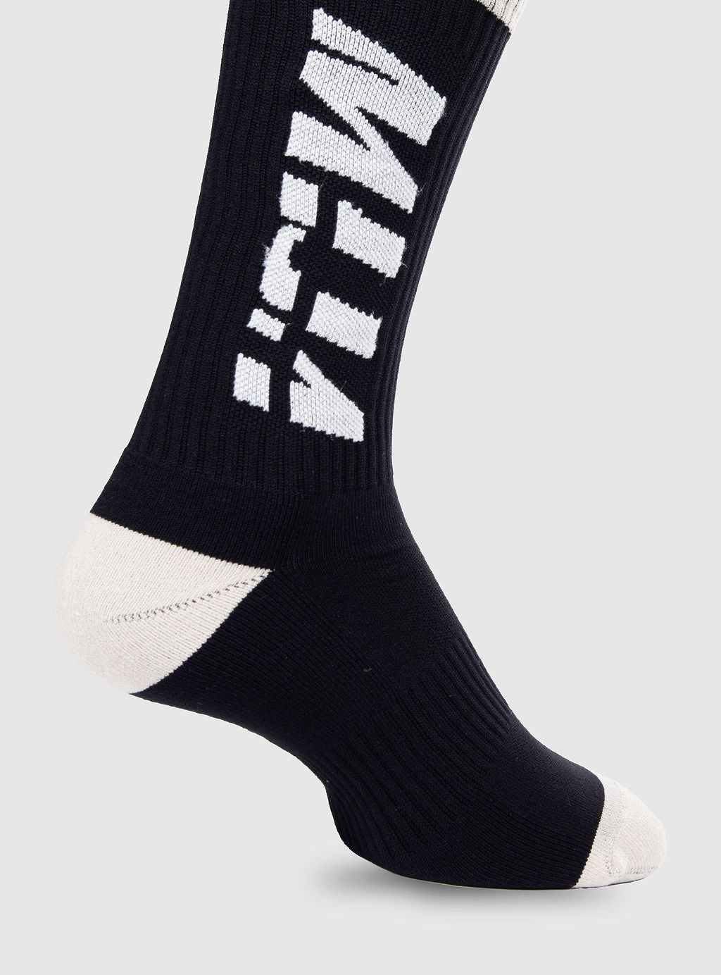 Socks Black and Beige