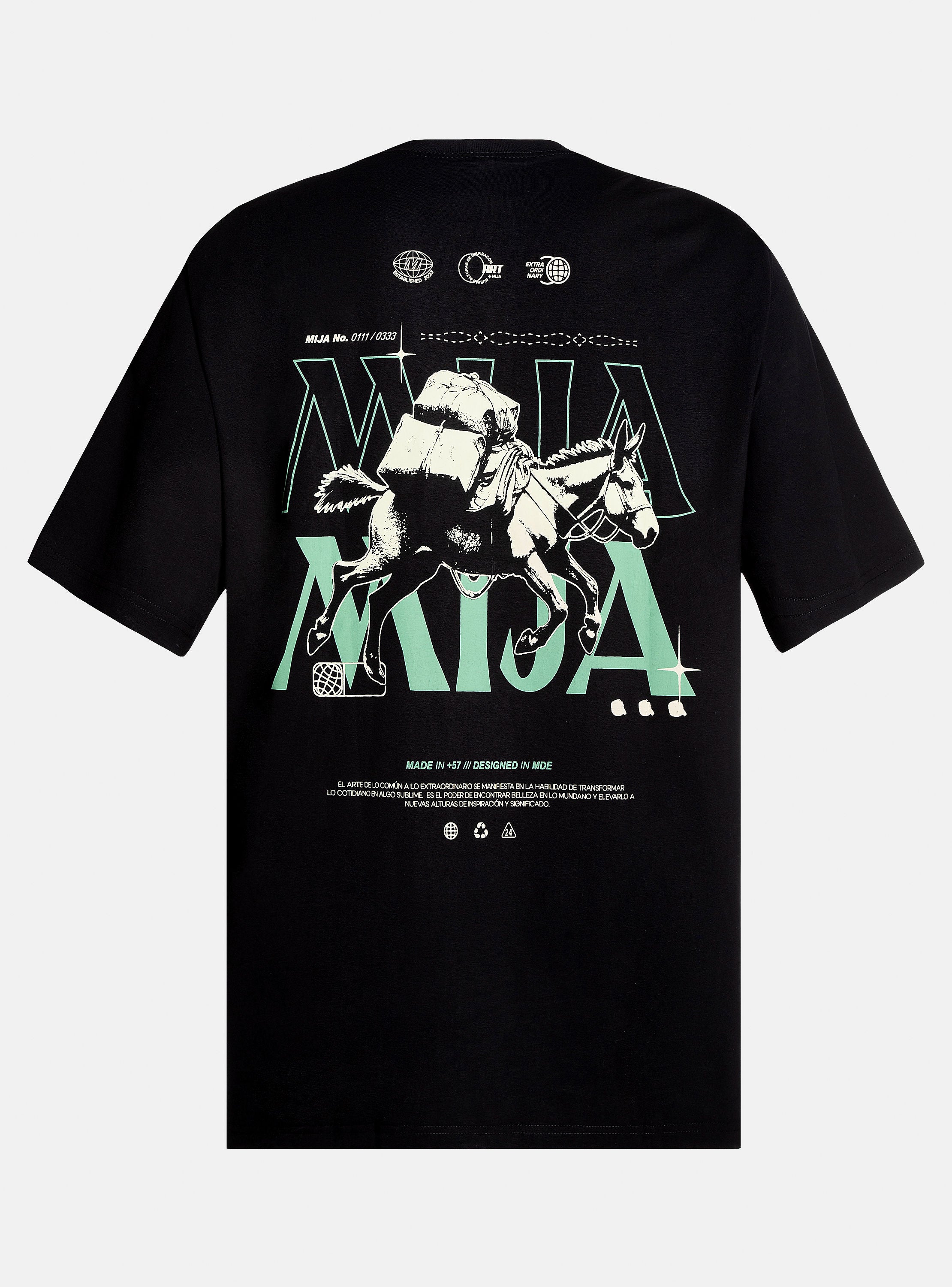 T-Shirt Iconíca Mula  / Oversize Fit