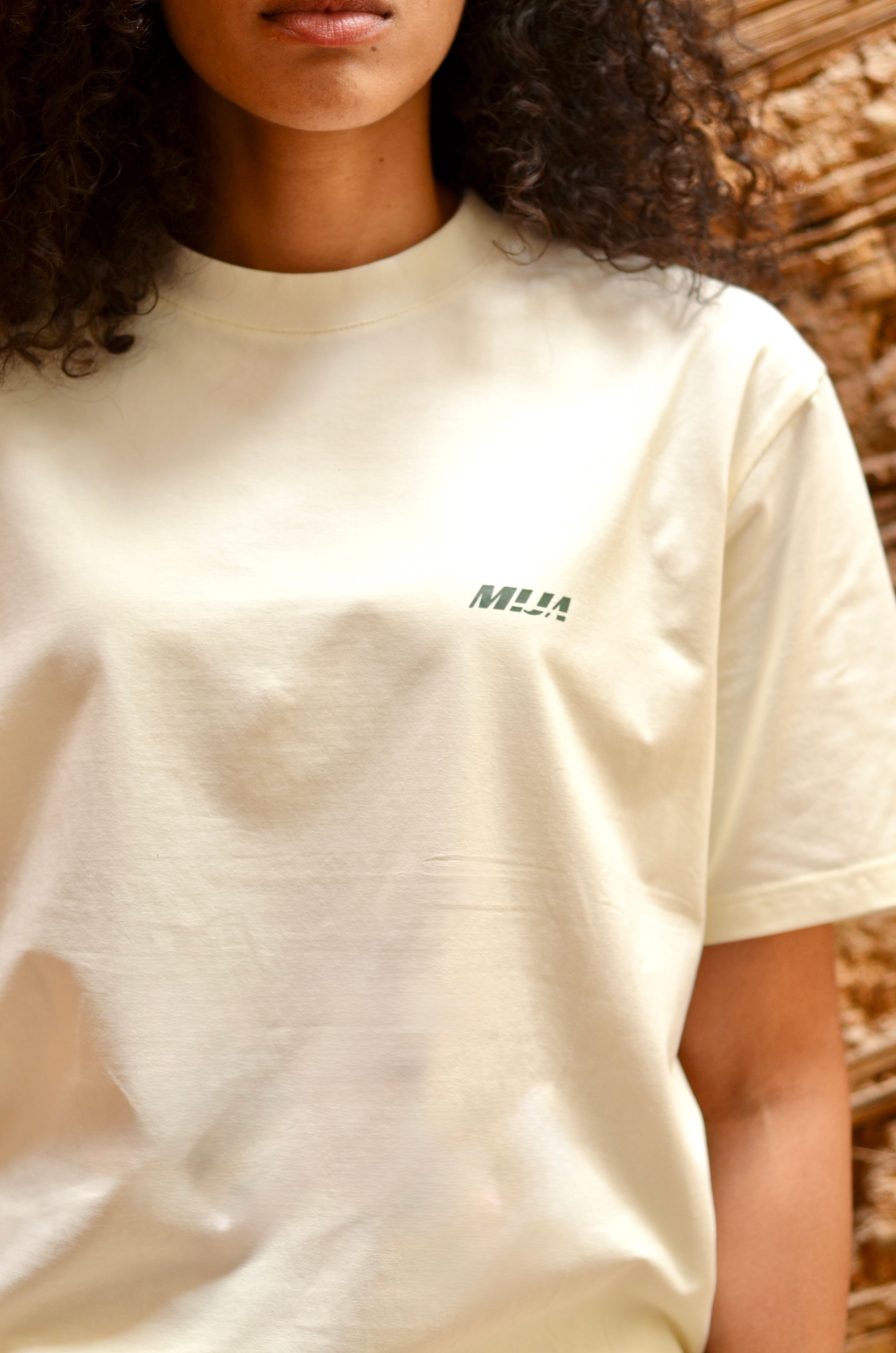 T-shirt Coffee Arabiga Beige / Regular Fit