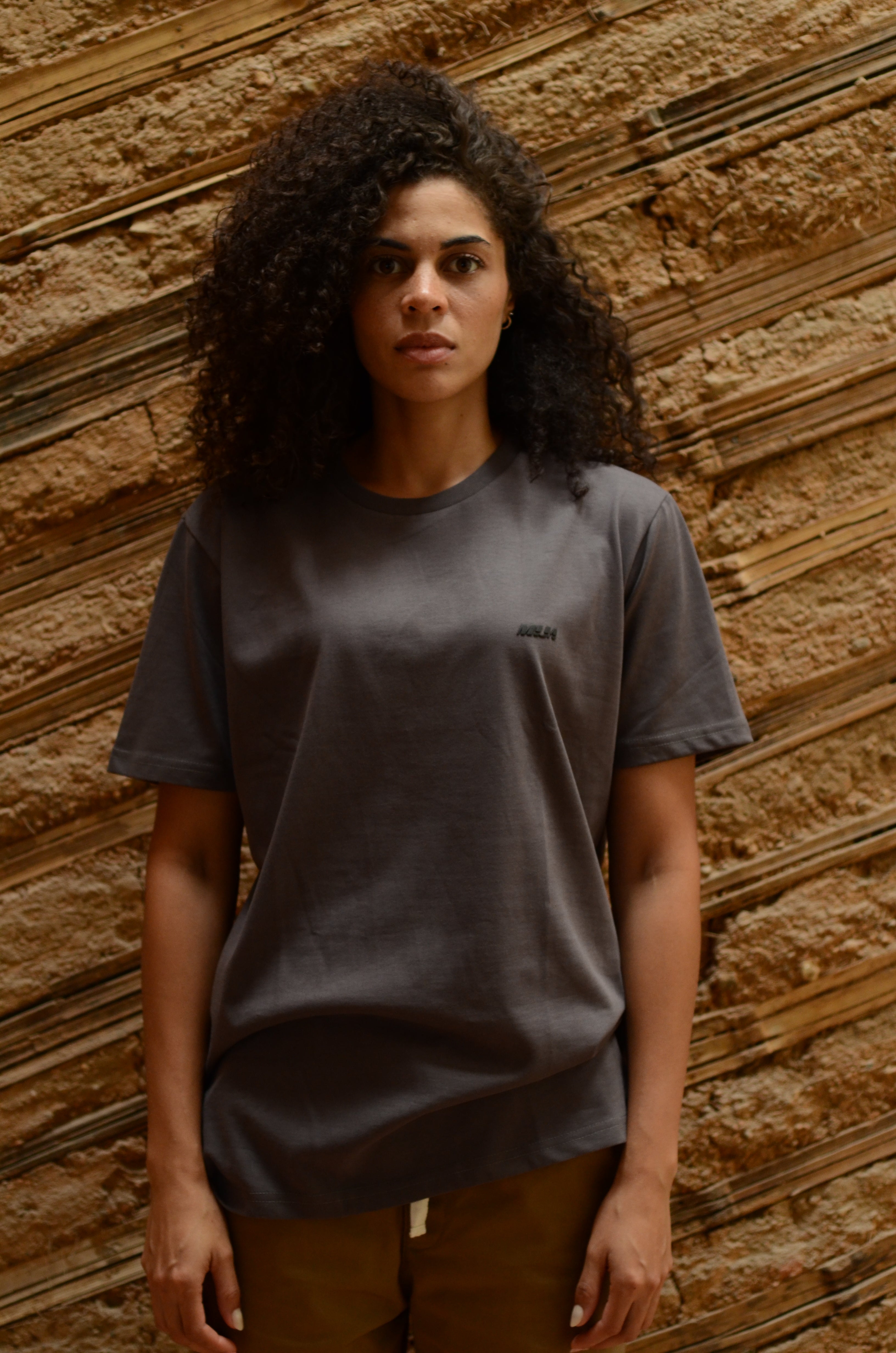 T-shirt Gris "Las de Diario" | Regular Fit