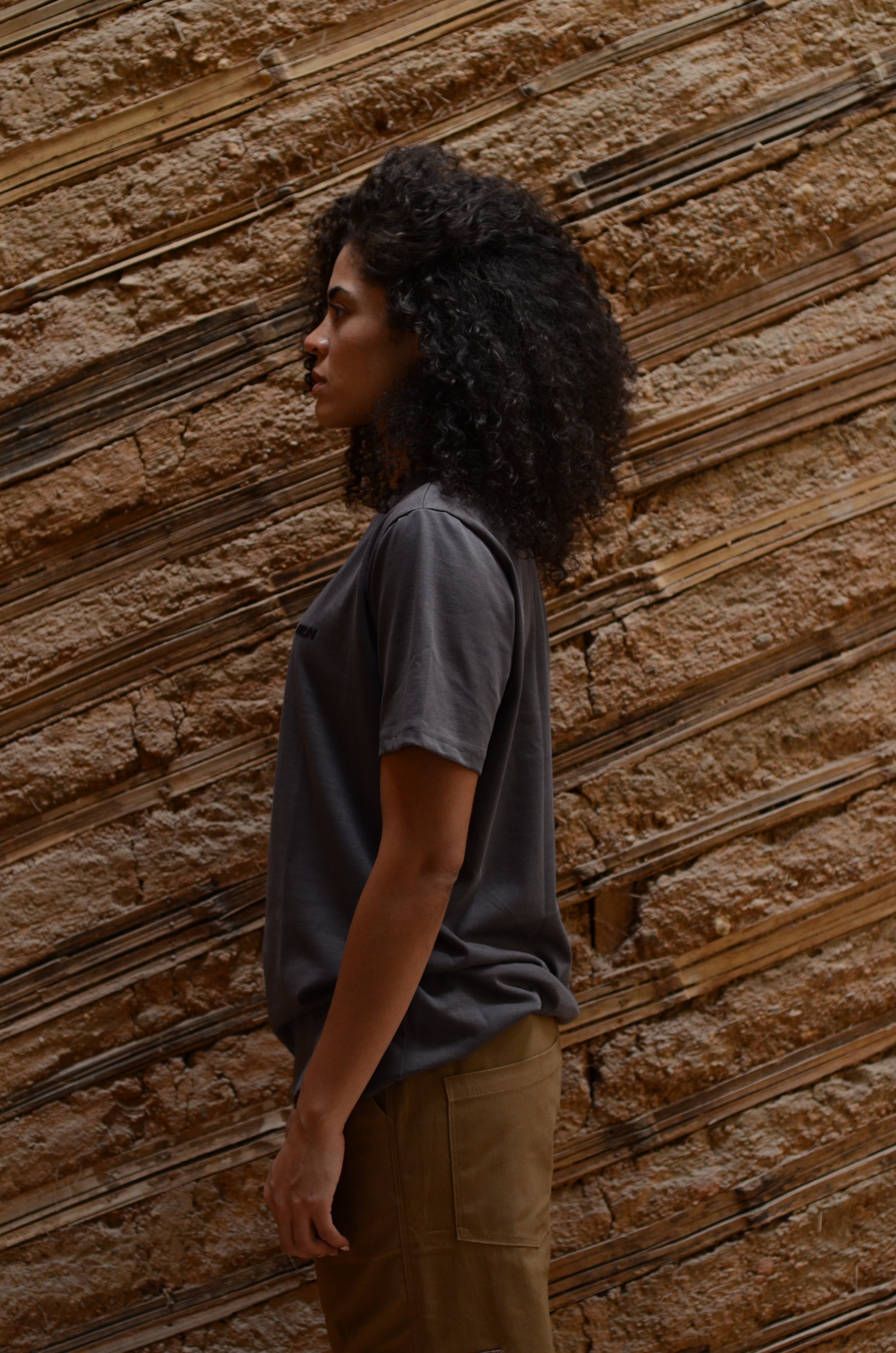 T-shirt Gris "Las de Diario" | Regular Fit