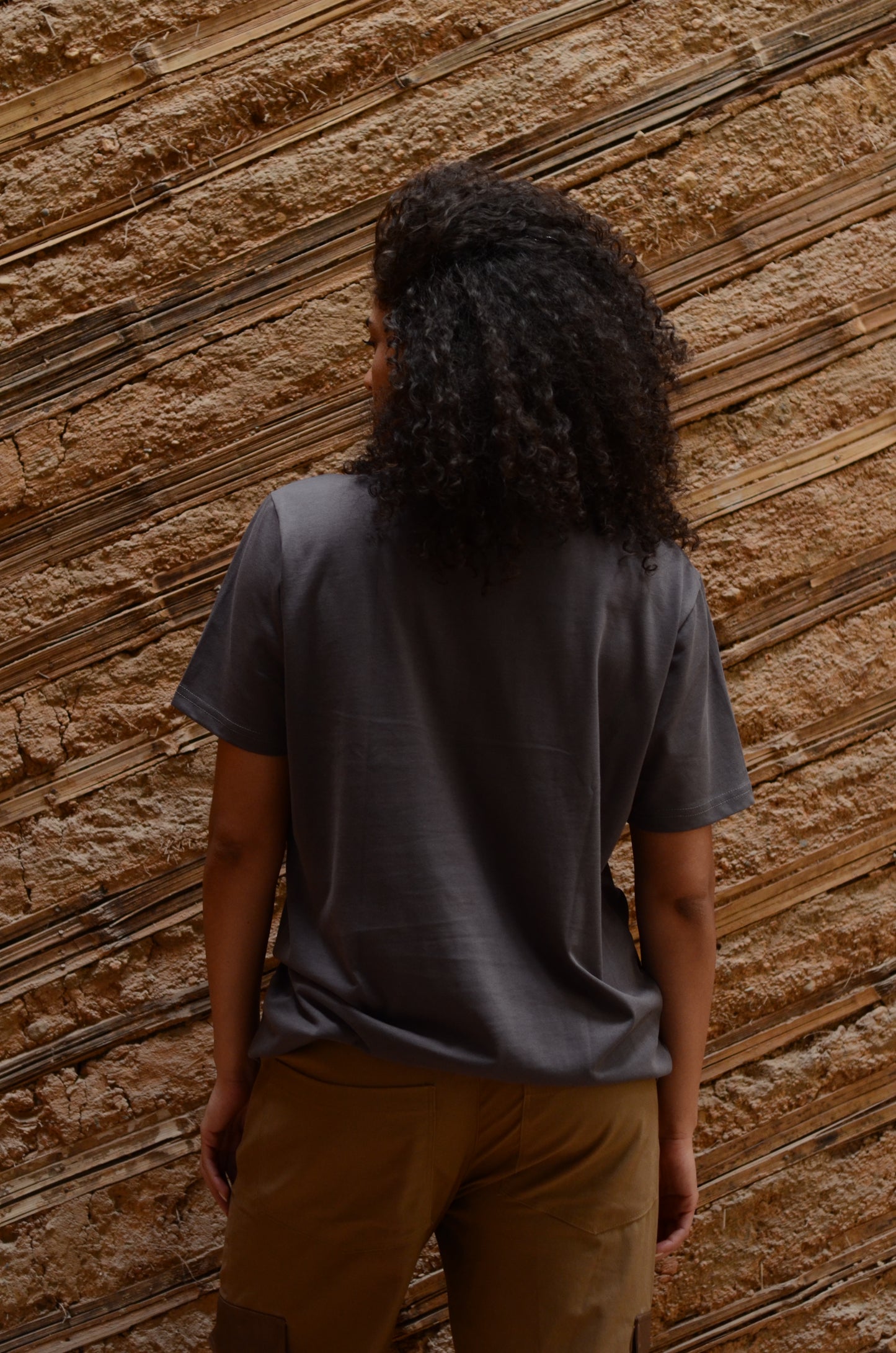 T-shirt Gris "Las de Diario" | Regular Fit