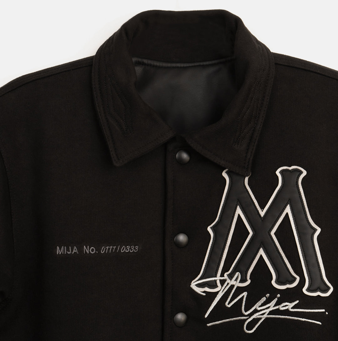 Chaqueta Varsity Negra