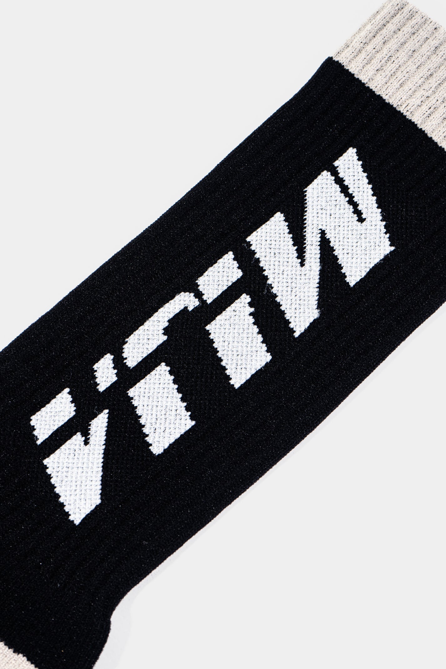 Socks Black and Beige