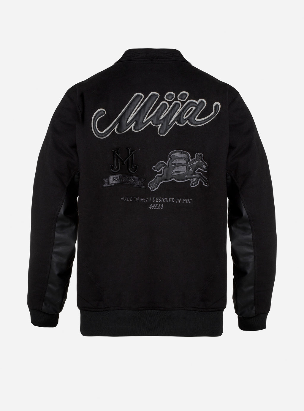 Chaqueta Varsity Negra