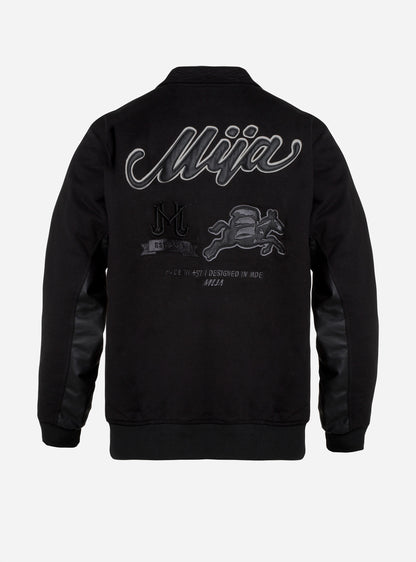 Chaqueta Varsity Negra