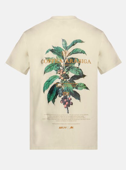 T-shirt Coffee Arabiga Beige / Regular Fit