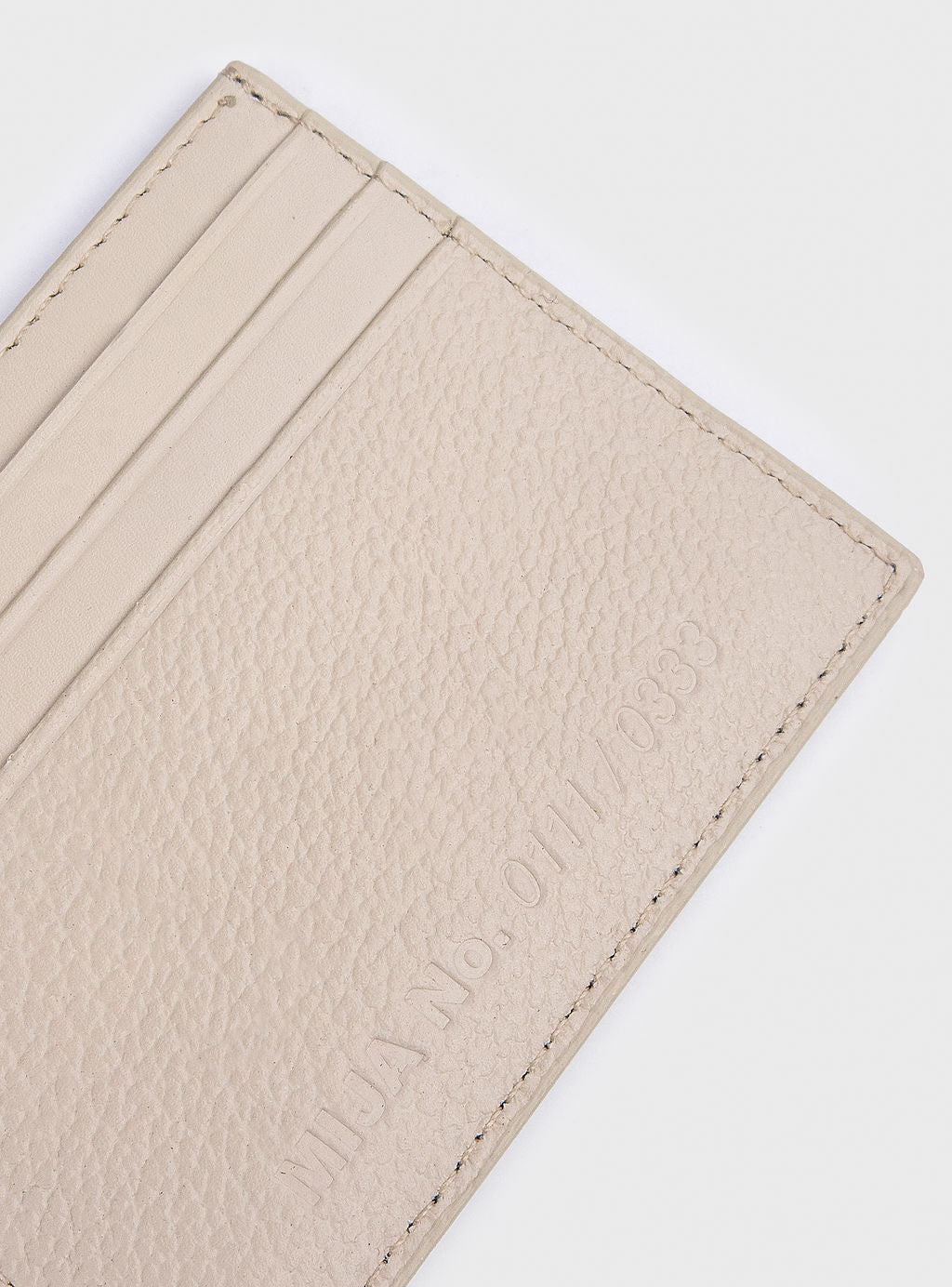 Beige Card Holder