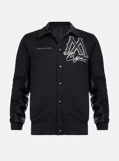 Chaqueta Varsity Negra