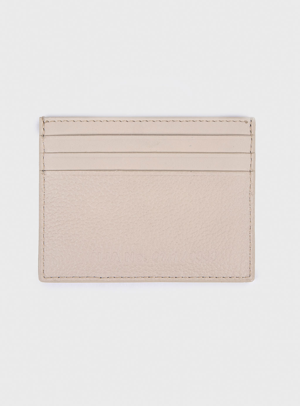 Beige Card Holder