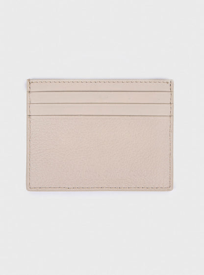 Beige Card Holder