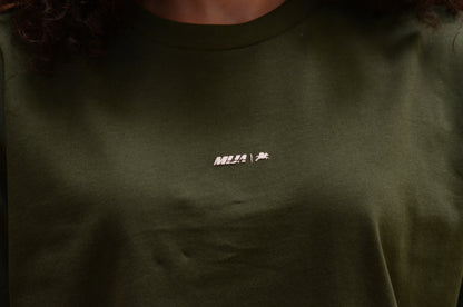T-shirt Verde "Las de Diario" | Regular Fit