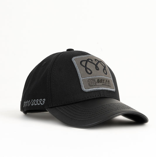 Cap Black Monogram - Black