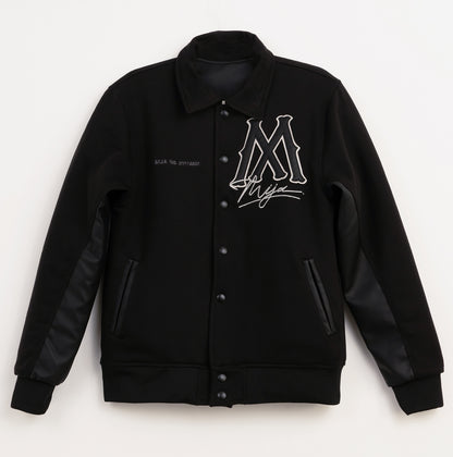 Chaqueta Varsity Negra